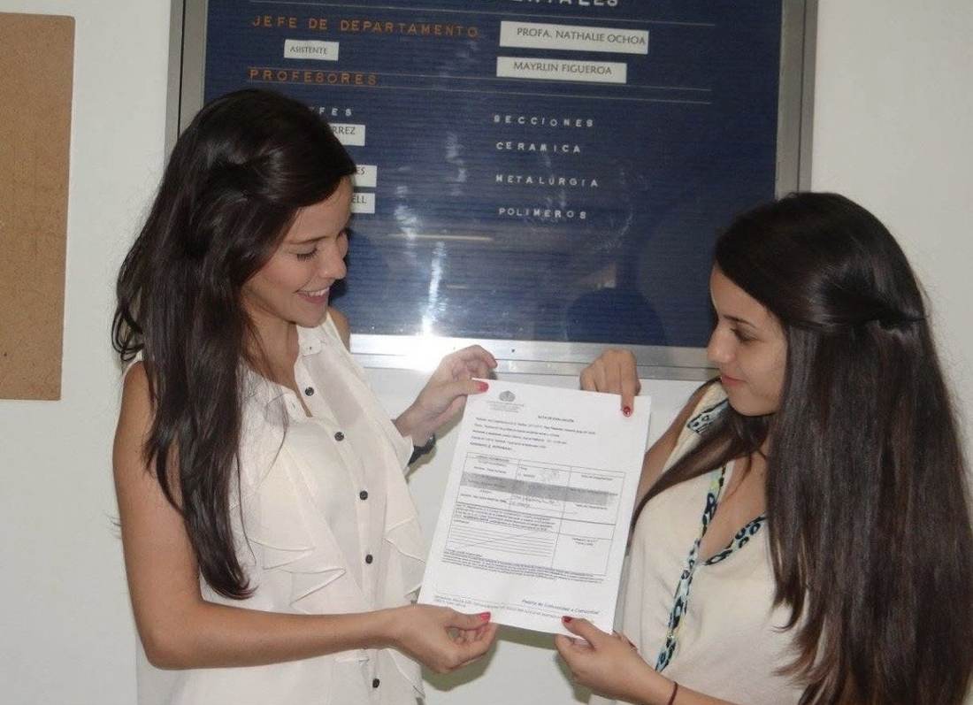 Joselyn García, formación en ingeniería